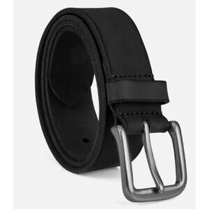 Timberland Men's 35mm Classic Jean Leather Belt  Black B75453  Size 44